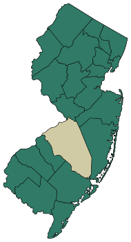 Location of the Burlington County IDRC facility