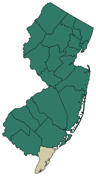 Location of the Cape May County, NJ IDRC facility